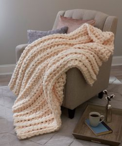 Gorgeous Crochet Throw | Red Heart