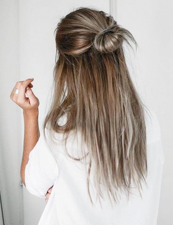 6 5-Minute Hairstyles for Long Hair | hair | Pinterest | Hair styles