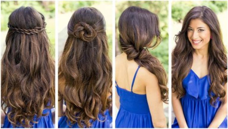 Cute easy down hairstyles for long hair - Hairstyles for Women
