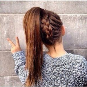 10 Super-Trendy Easy Hairstyles for School | hair | Hair styles