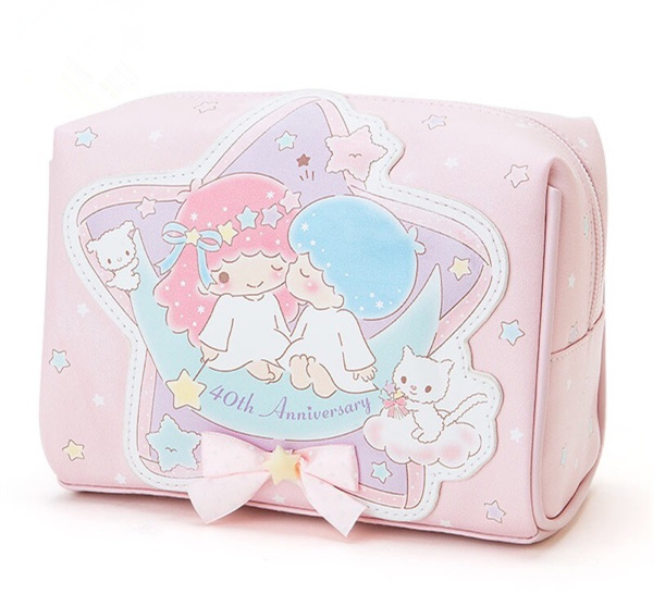 Little Twin Stars cute makeup bag handbag free shipping · HIMI'Store