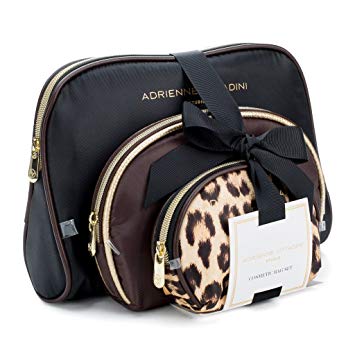 Amazon.com : Adrienne Vittadini Cosmetic Makeup Bags: Compact Travel