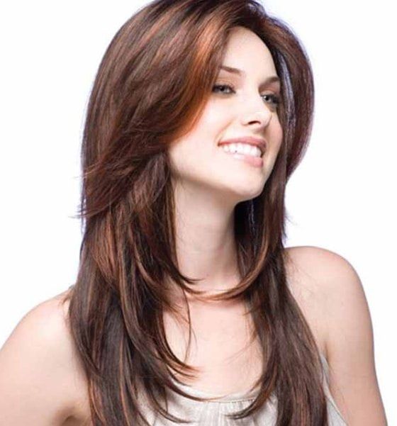 Different Long Haircuts for Women Elegant Sleek and Straight Layered