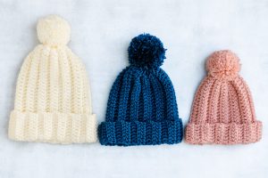 One Hour Free Crochet Hat Pattern for Beginners (+ Video Tutorial)