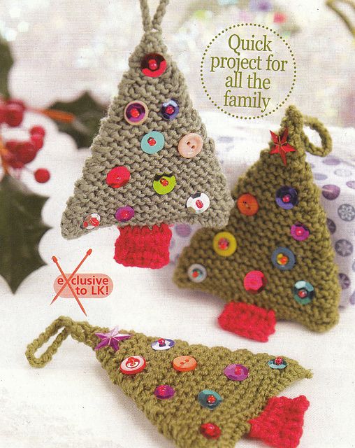 How to Knit - 45 Free and Easy Knitting Patterns | Christmas