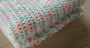 Free Pattern] Lovely, Soft And Insanely Easy Crochet Baby Blanket