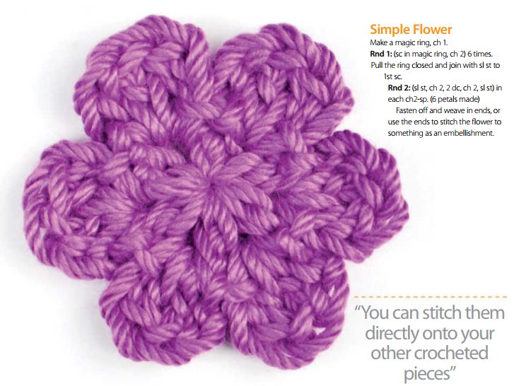 How To Crochet Easy Flower Pattern - Crochet Filet