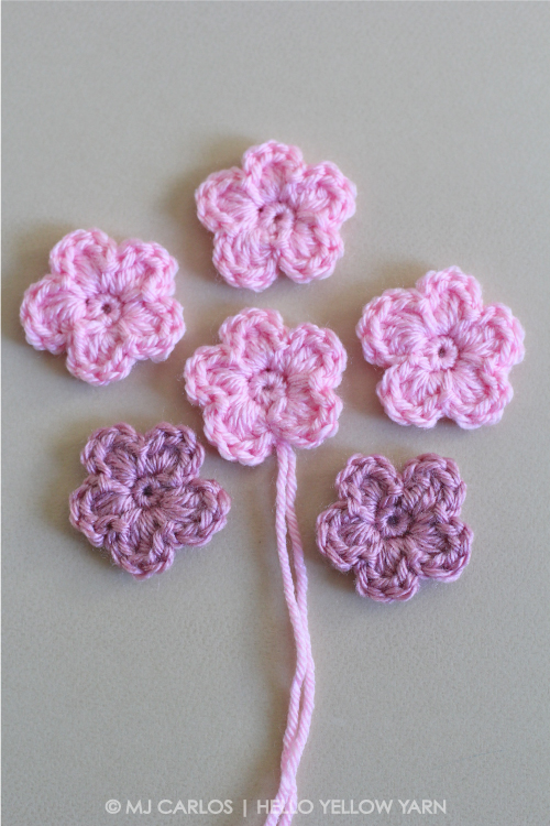 Simple Crochet Flower u2013 Pattern and Tutorial