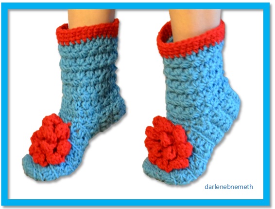 Let It Shine: Quick and Easy Crocheted Slippers