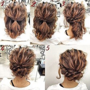 Hair - Top Easy Updos For Short Hair 2016 #2640774 - Weddbook