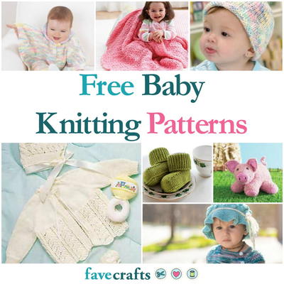 59 Free Baby Knitting Patterns | FaveCrafts.com