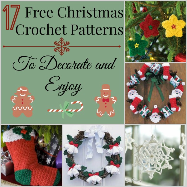 17 Free Christmas Crochet Patterns to Decorate and Enjoy