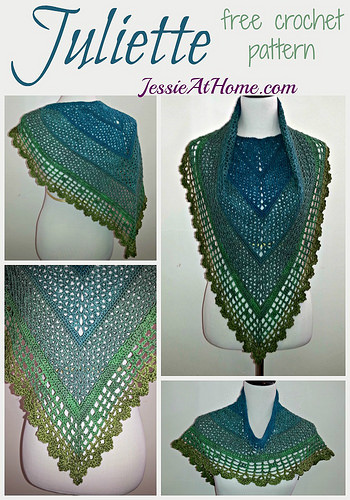 Juliette Shawl | Free Crochet Pattern | Jessie At Home