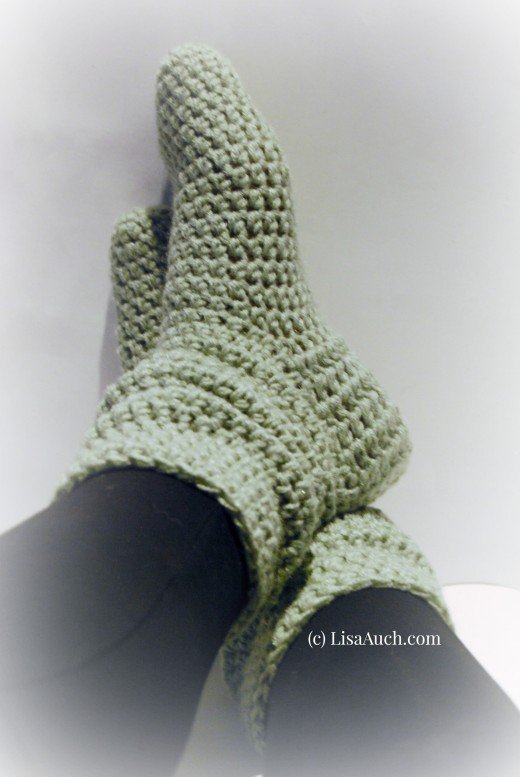 Free Crochet Socks & Easy Crochet Slipper Patterns Ideal for