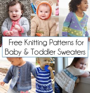 FREE KNITTING PATTERNS FOR TODDLERS TO KNIT A FANCY SWEATER FOR YOUR ...