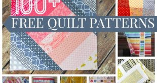 100+ Free Quilt Patterns For Your Home | FaveQuilts.com