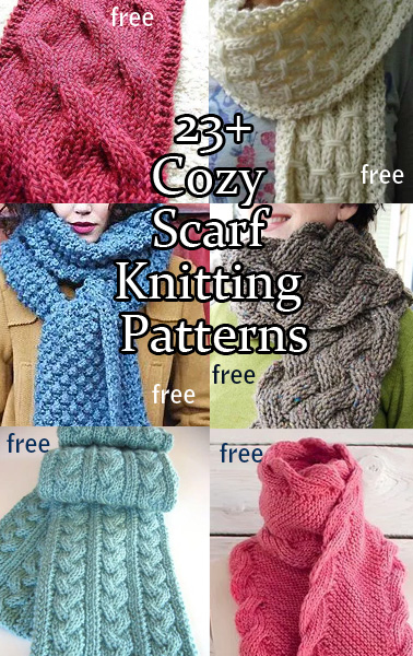Cozy Scarf Knitting Patterns - In the Loop Knitting