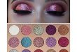 Amazon.com : Beauty Glzaed 15 Colors Glitter Make-up Powder Metallic