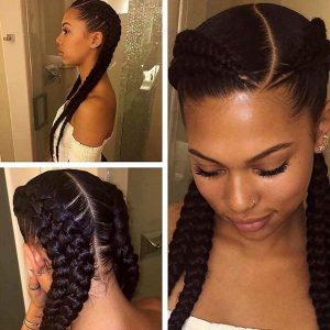 25 Best Black Braided Hairstyles to Copy in 2018 | StayGlam