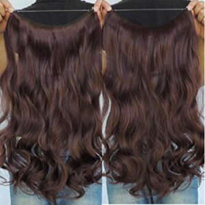 Amazon.com : Secret Halo Hair Extensions Flip in Curly Wavy Hair