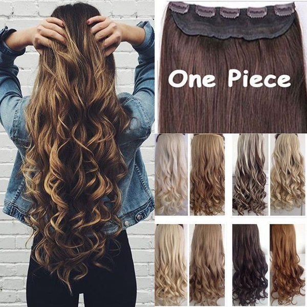 Hair Extensions - 2019 New Fashion Looks Natural Clip in Hair