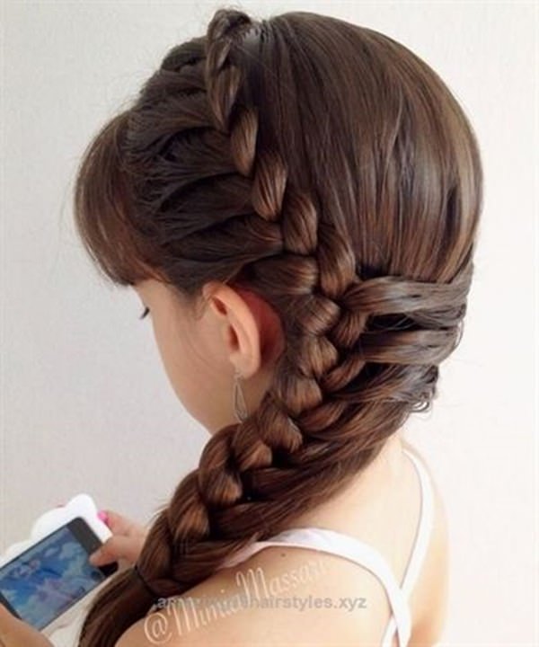 133 Gorgeous Braided Hairstyles For Little Girls