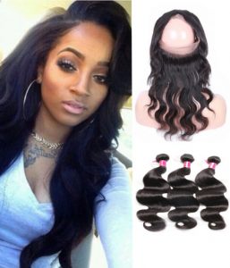 3 Bundles Brazilian Virgin Body Wave Hair Weave With Pre-Plucked