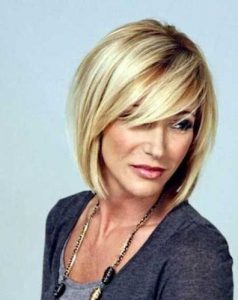 9 Latest Medium Hairstyles For Women Over 40 with Images | a better