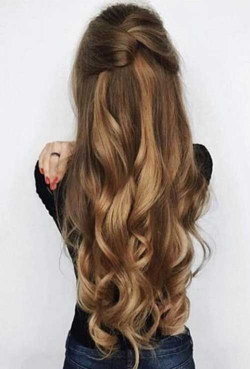 Hair styles for a longer hair are always
a boon to an individual