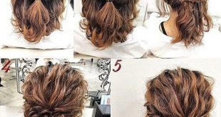 Updo Hairstyles for Short Hair | Hair | Pinterest | Short hair updo