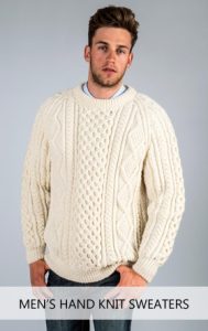 Hand Knit Irish Sweaters | Hand Knit Wool Sweaters