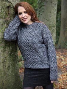 Womens Plus Size Cable Knit Aran Sweater | The Sweater Shop, Ireland