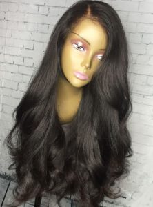 Pre-plucked loose Wave Lace Front Human Hair Wig - touchedbytim006