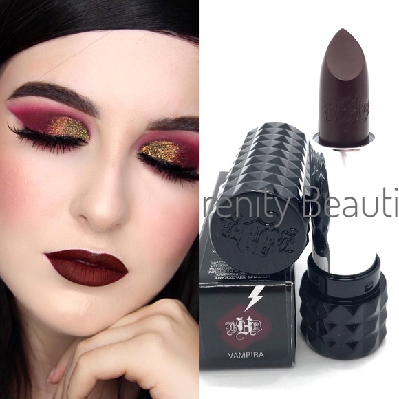 Kat Von D Makeup | Vampira Studded Lipstick | Poshmark