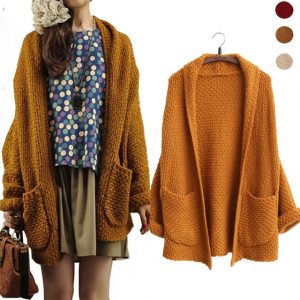 TOTRUST Casual Long Cardigan Women 2018 Knit Cardigan Sweater Mujer