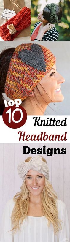 109 Best Knitted headband images in 2019 | Free knitting, Yarns