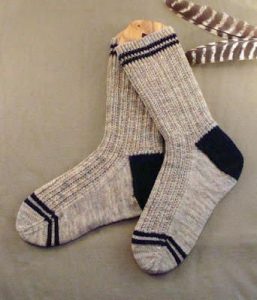 Men's Twin Rib Knit Sock Pattern | Needle | Pinterest | Knitting