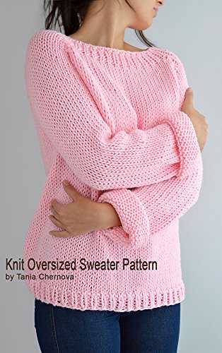 Fairy Kei Sweater Pattern Oversized Sweater Pattern Easy Knit