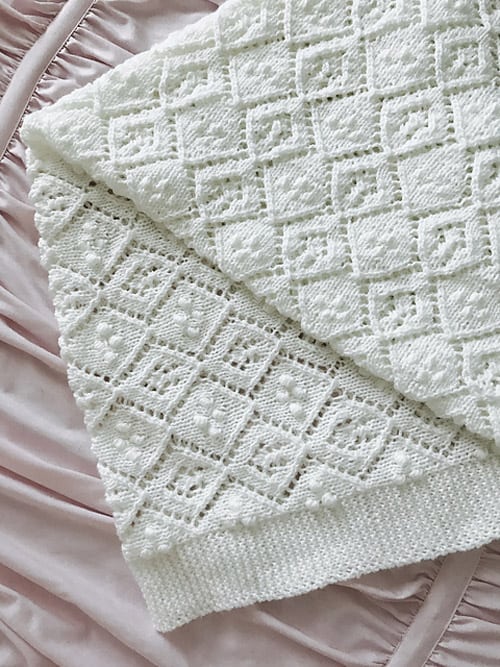 26 Free Baby Blanket Knitting Patterns - Ideal Me