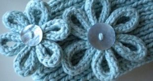 knitted flower patterns free | GIVEAWAY u2013 Knitting for Dummies and