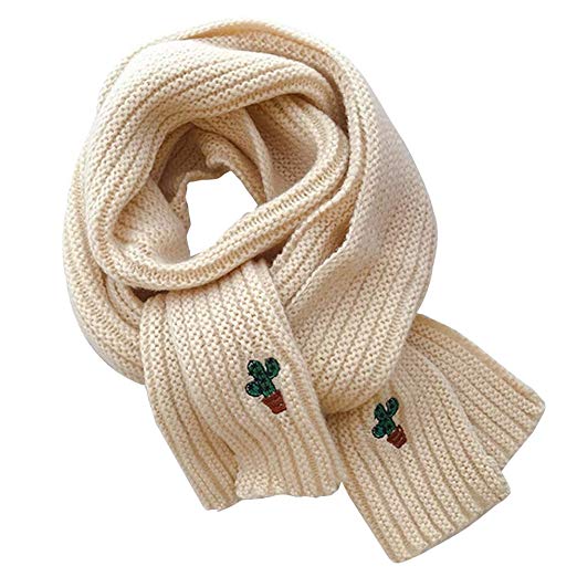 Amazon.com: Knitted Scarf for Kids Toddlers Infant Winter Solid