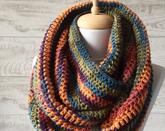 Womens knit scarf | Etsy