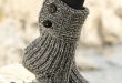 Cutest Knitted DIY: FREE Pattern for Cozy Slipper Boots | knitting