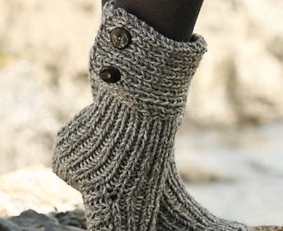 Unique ideas of wearing Knitted slipper boots – fashionarrow.com