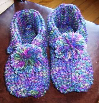 simple slippers *NOW WITH PATTERN* - KNITTING | knitting | Knitting
