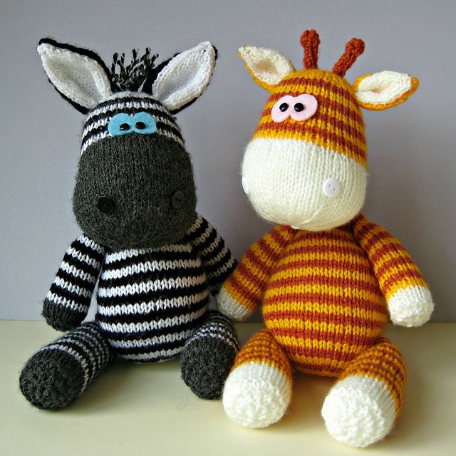Knitting patterns by Amanda Berry - most AMAZING knitted toy