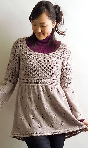 Tunic and Dress Knitting Patterns | Knitting | Pinterest | Knitting