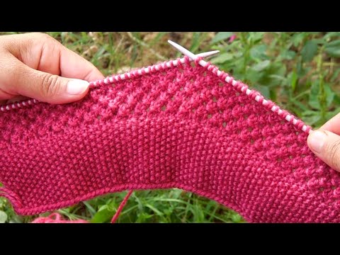New Design in Hindi - Knitting Pattern - YouTube