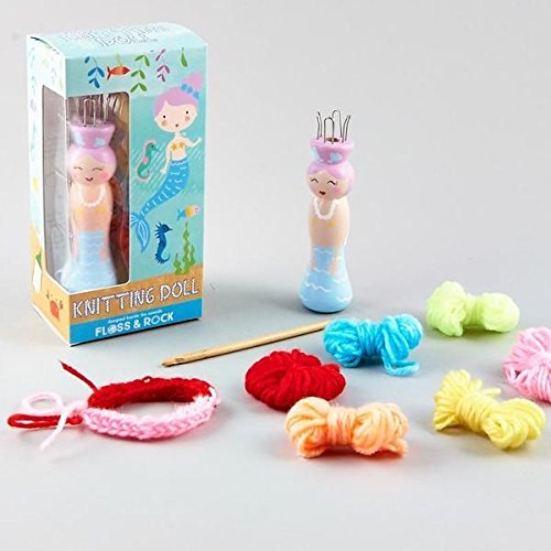 Amazon.com: Mermaid Knitting Doll - Craft Kit by Floss & Rock
