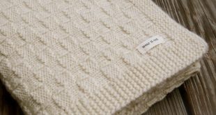 Big Bad Wool Weepaca Basket Weave Baby Blanket Knitting Pattern